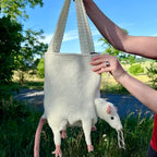 Digital Download Rat Tote Bag Crochet Pattern