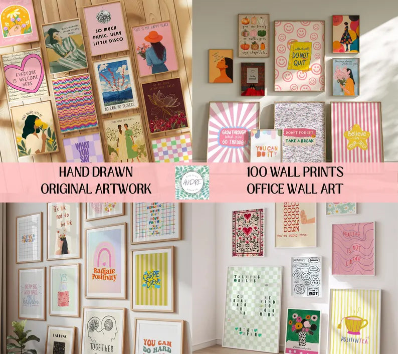 20,000+ Gallery Wall Art Prints – Retro Vintage Posters Bundle