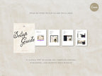 Pearl & Ivory Save the Date Website Template | Digital Wedding Invitation with RSVP | Instant Download
