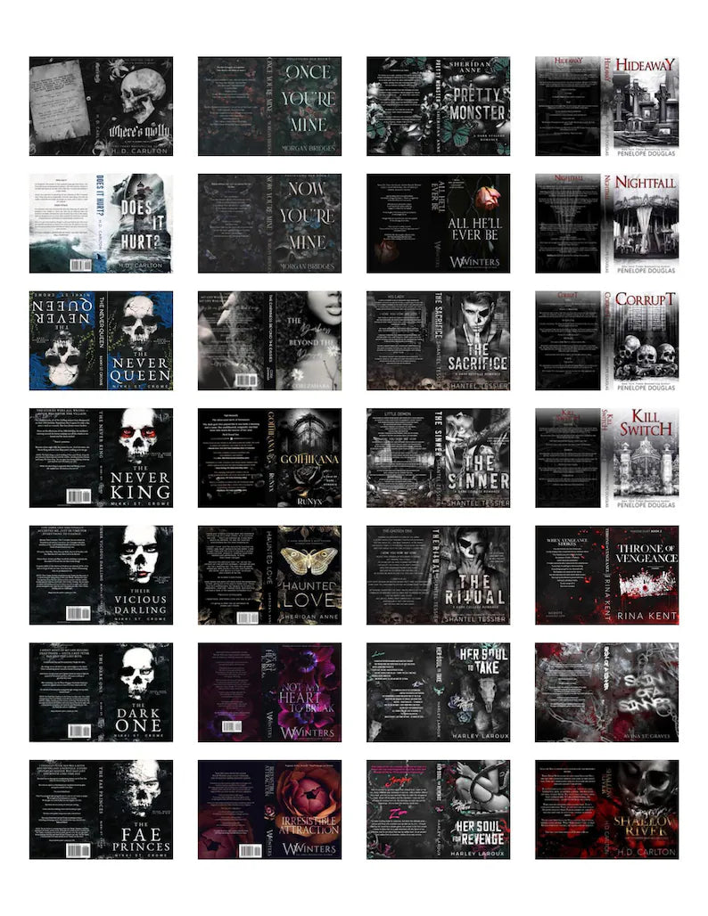 2027 Ultimate Mini Book Cover Bundle | 2400+ Printable Covers (Digital Download)