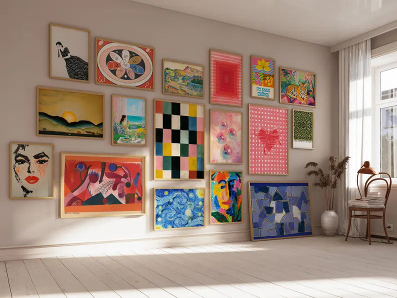20,000+ Gallery Wall Art Prints – Retro Vintage Posters Bundle