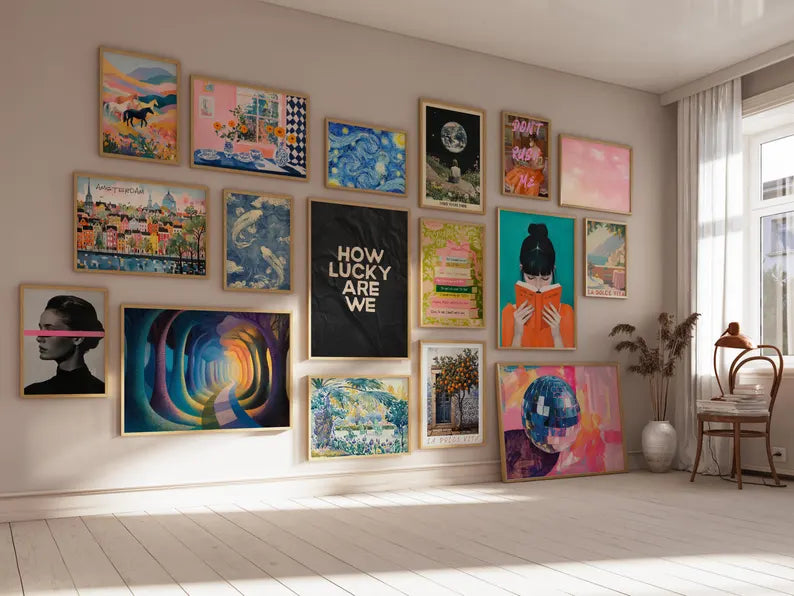 20,000+ Gallery Wall Art Prints – Retro Vintage Posters Bundle
