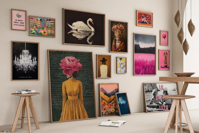 20,000+ Gallery Wall Art Prints – Retro Vintage Posters Bundle