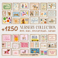 1250+ Nursery Prints Bundle – Animal Wall Art for Kids & Baby Rooms