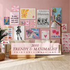 Eclectic Gallery Wall Set, 3000+ Trendy Prints (Digital Download)