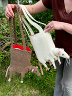 Digital Download Rat Tote Bag Crochet Pattern