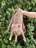 Digital Download Rat Tote Bag Crochet Pattern