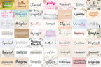 200+ Handlettered Font Bundle – Handwritten & Calligraphy Fonts