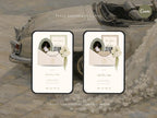 The Sage Reverie Save the Date Website Template Instant Download