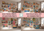 20,000+ Gallery Wall Art Prints – Retro Vintage Posters Bundle