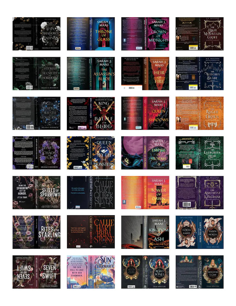 2027 Ultimate Mini Book Cover Bundle | 2400+ Printable Covers (Digital Download)