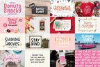 200+ Handlettered Font Bundle – Handwritten & Calligraphy Fonts