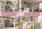 20,000+ Gallery Wall Art Prints – Retro Vintage Posters Bundle