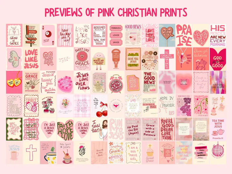 550+ Christian Wall Art Bundle – Bible Verse & Faith Prints