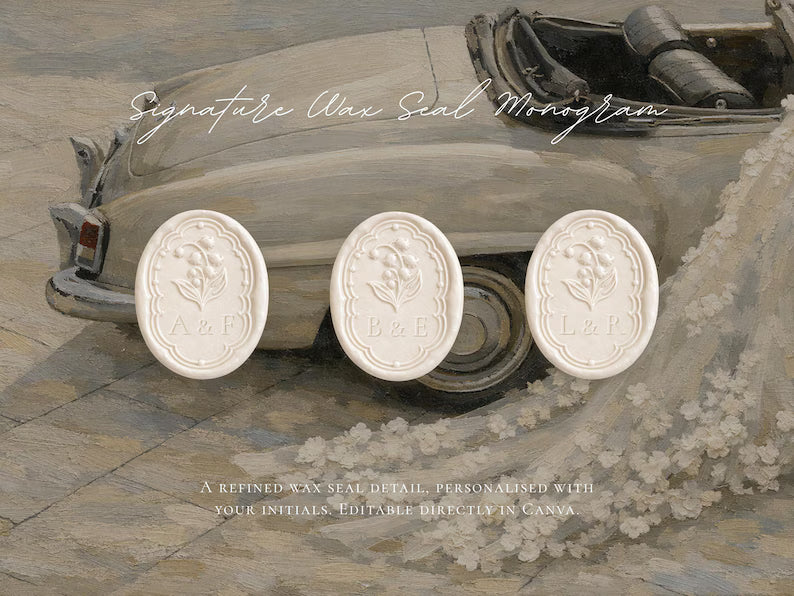 The Sage Reverie Save the Date Website Template Instant Download