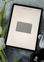 Black, Ivory & Green Floral Save the Date with Built-In Form: Canva Website Template (Digital Download)