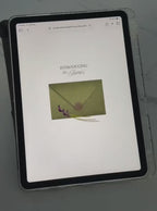 Olive Green & Burgundy Floral Wedding Website – Canva Template